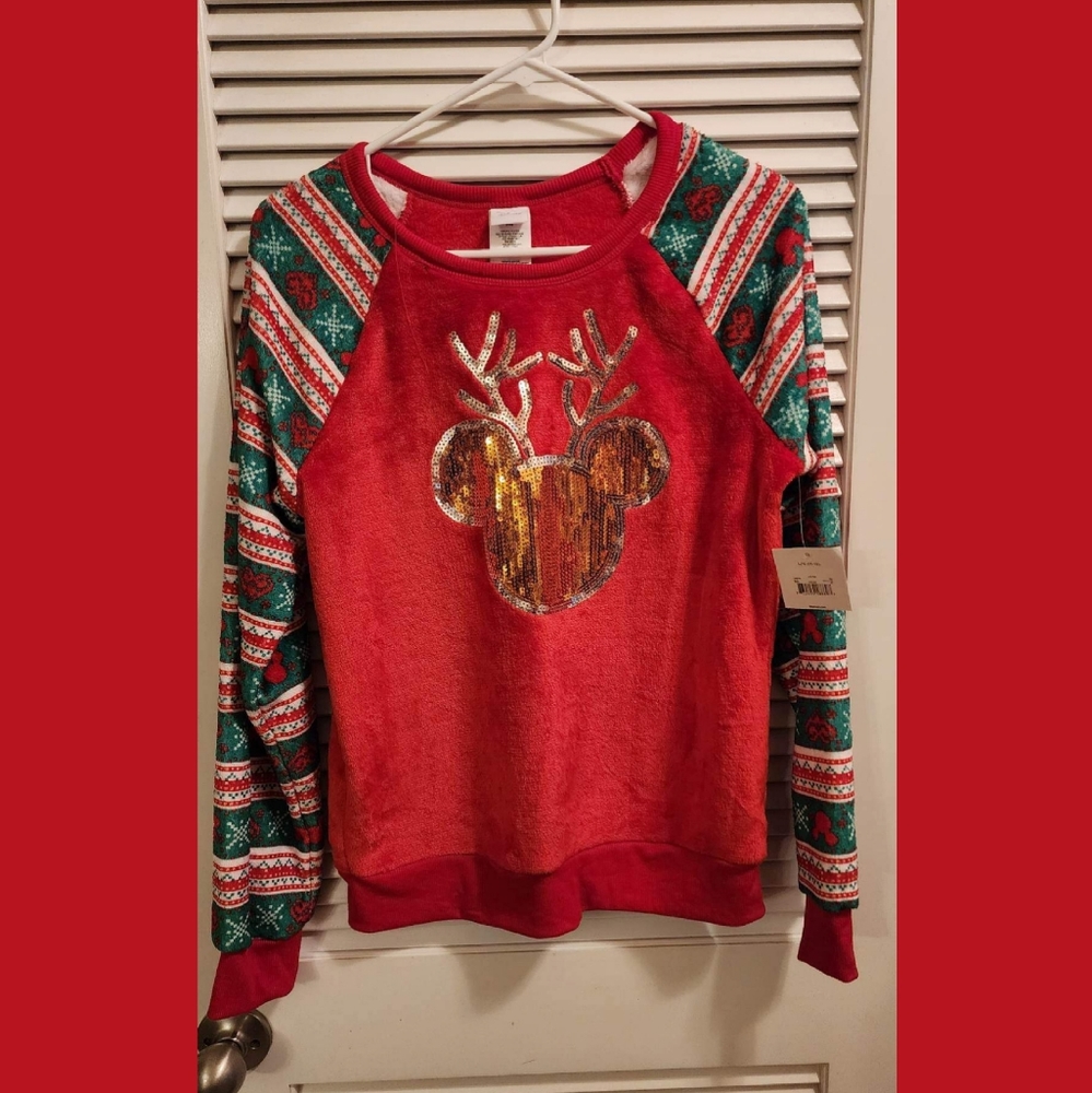 Disney Christmas reigndeer mickey Sweater